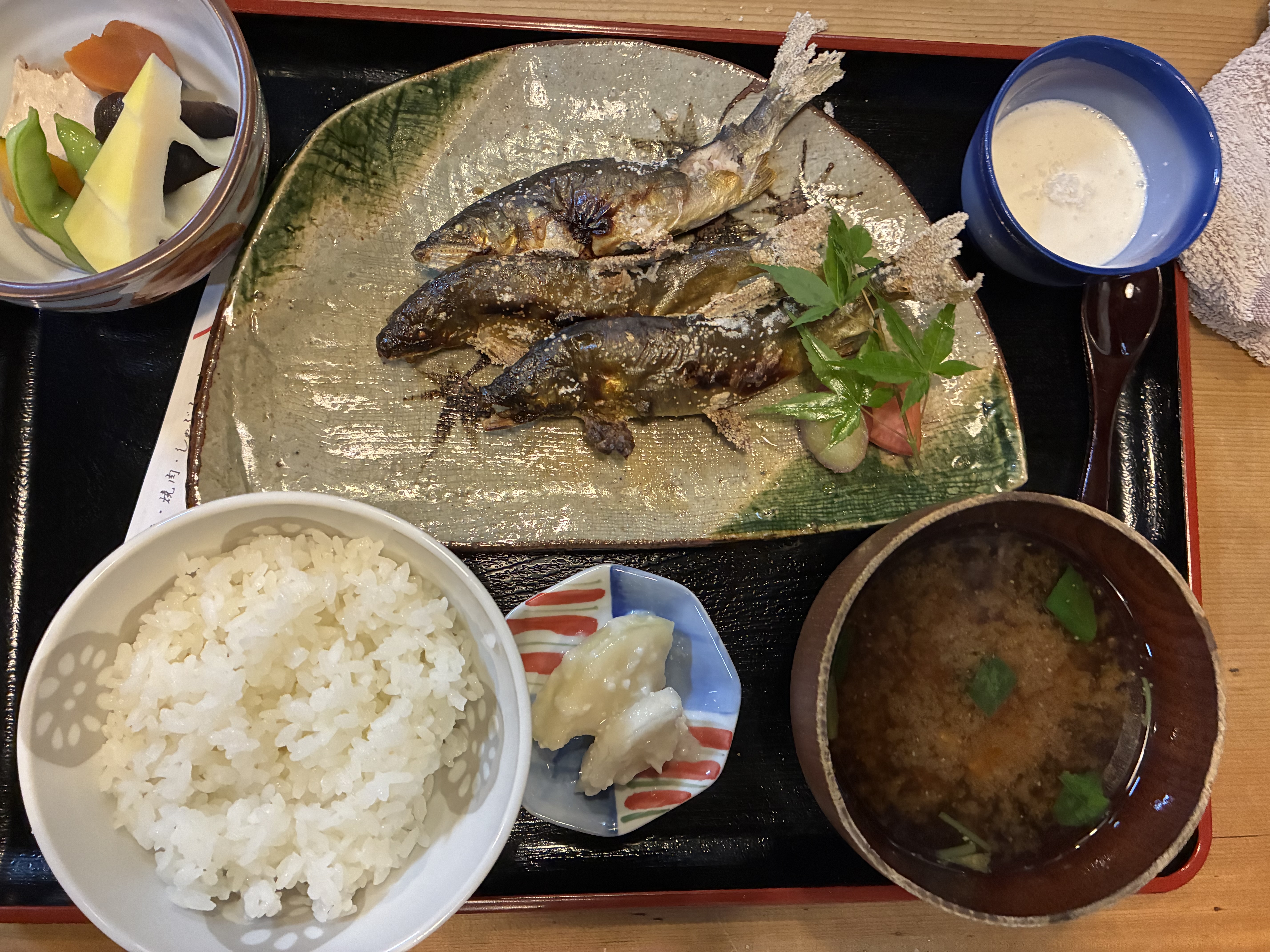 あゆの塩焼き